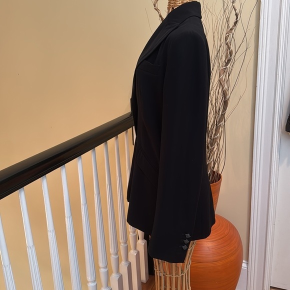 Antonio D’errico Made in Italy Women's Black Blazer - Picture 6 of 13